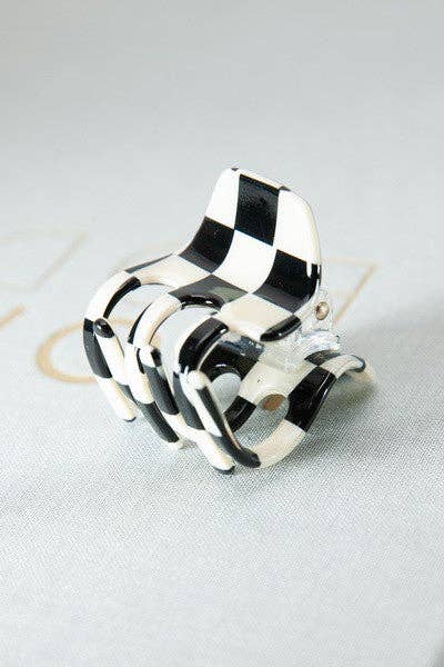 Cellulose Solid Hair Claw Clip