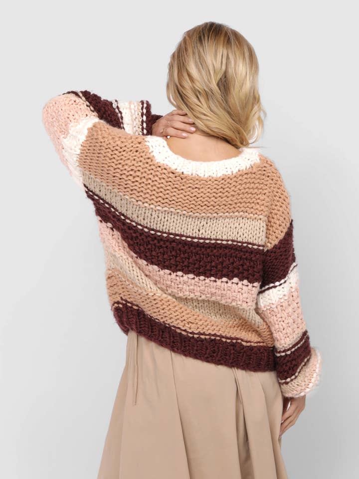 Butter Pecan Chunky Sweater