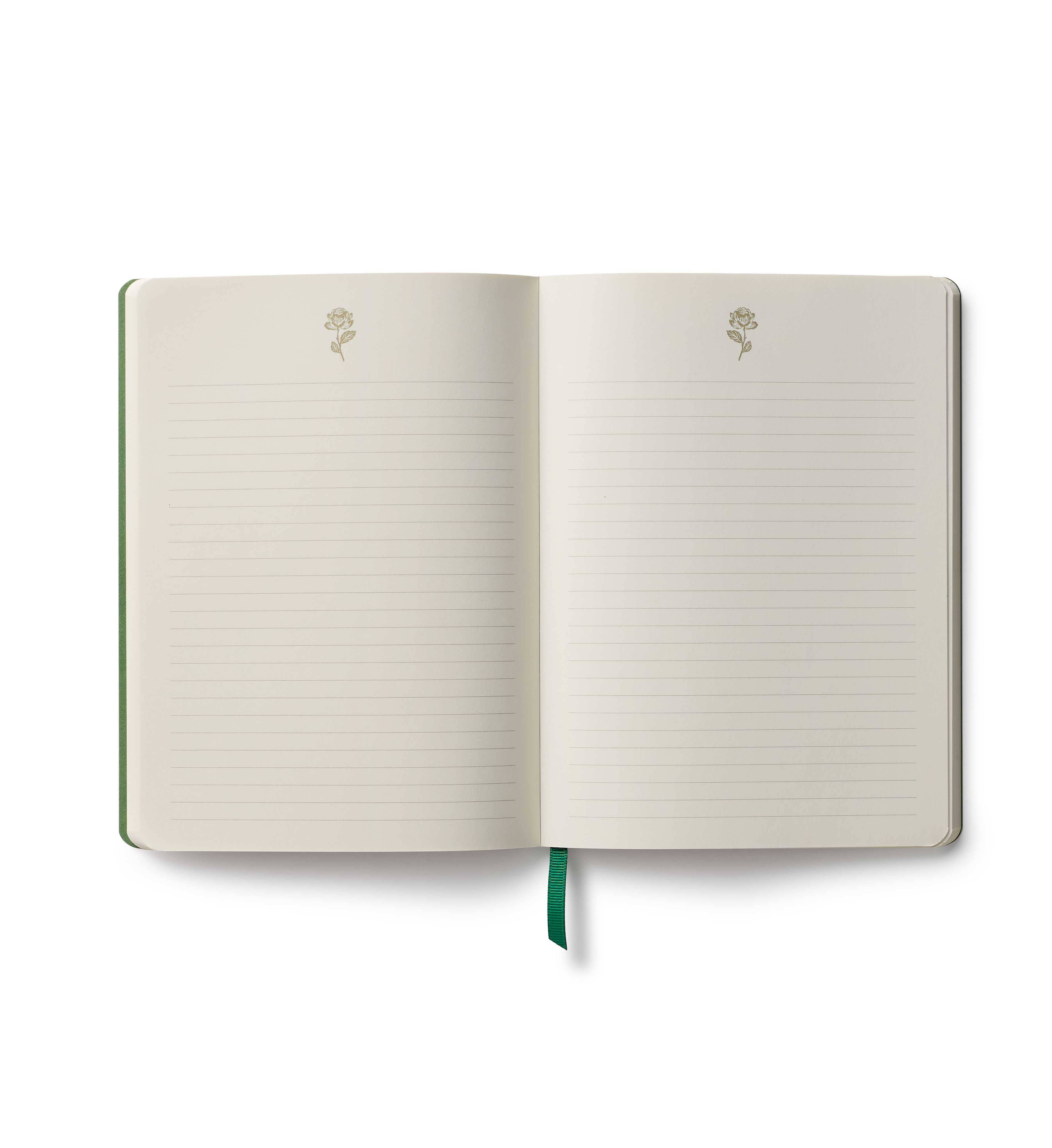 Pinking Stripe Softcover Journal