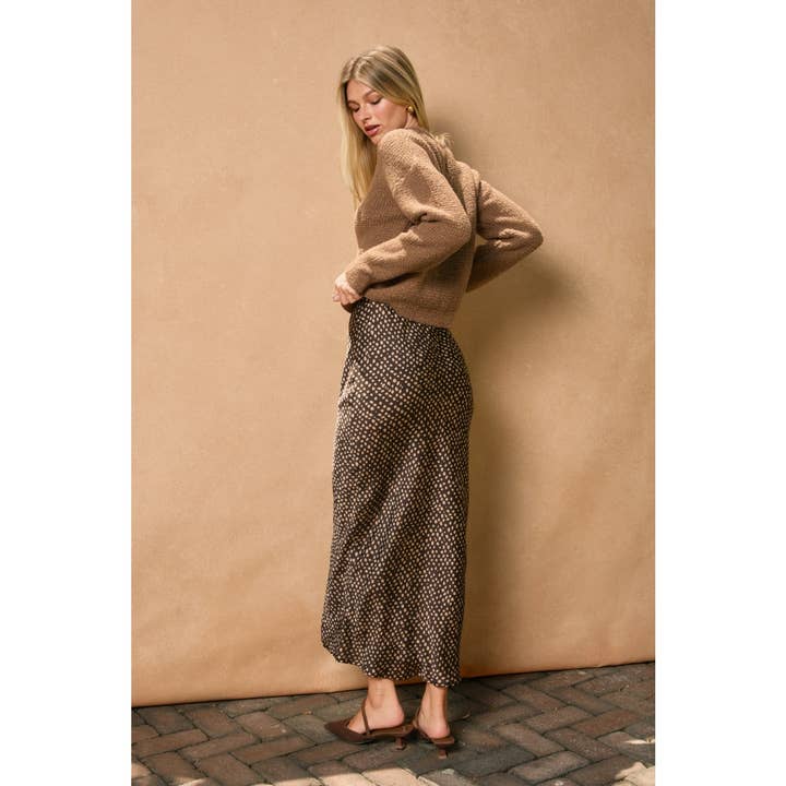 Smoke and Sand Maxi Skirt