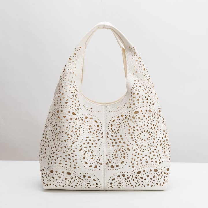Farrow Vegan Leather Tote - Ivory