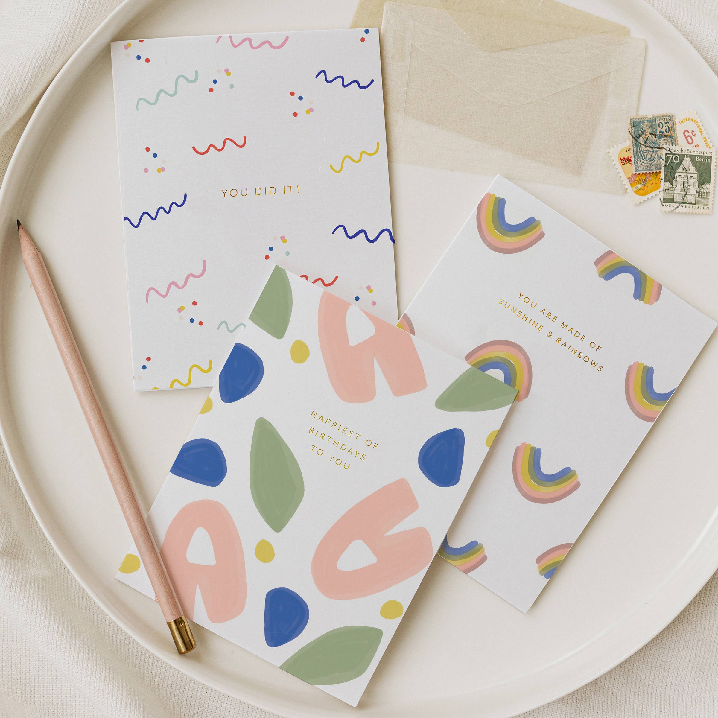 You Did It Confetti Card