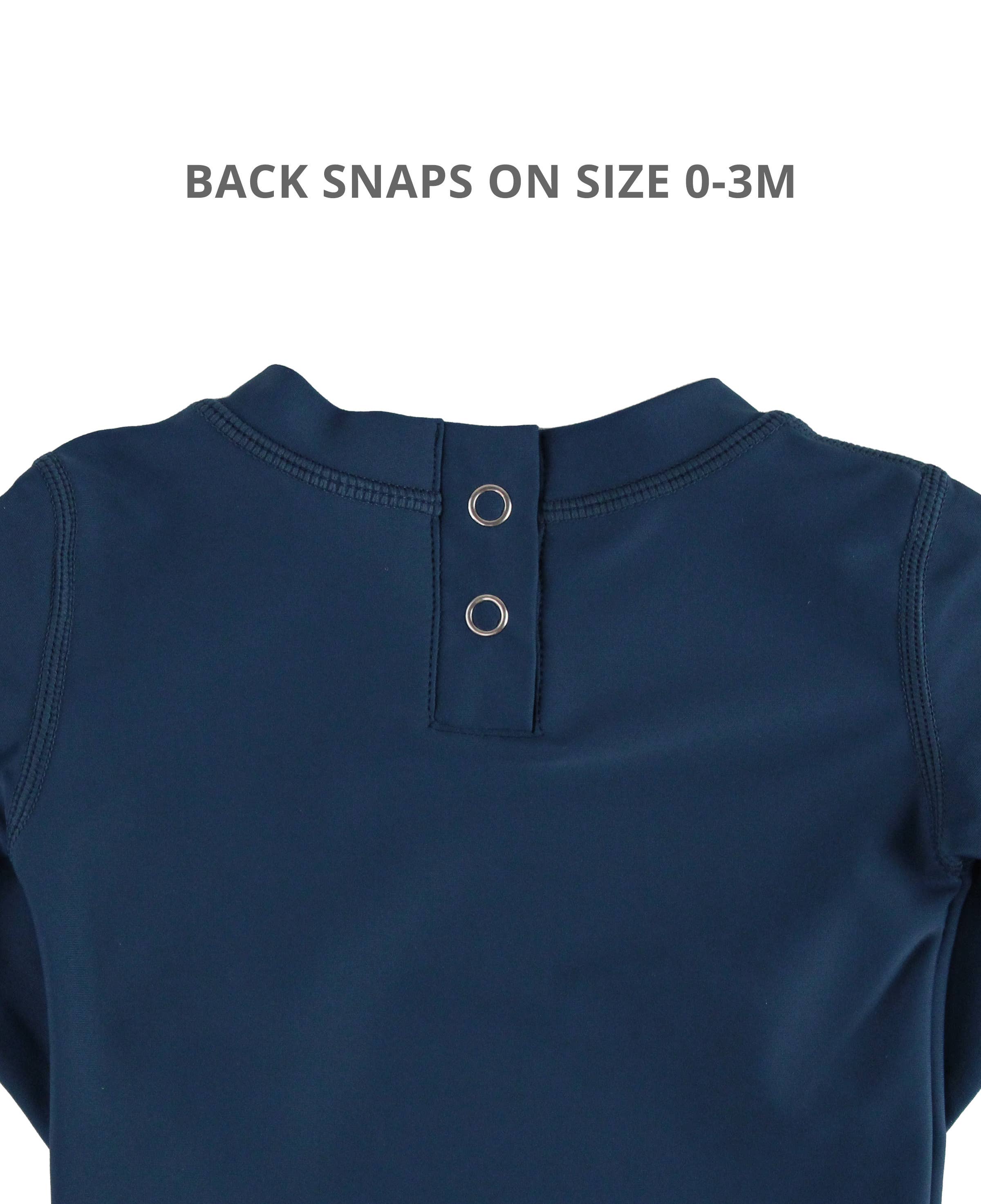 Long Sleeve Rash Guard - Navy *FINAL SALE*