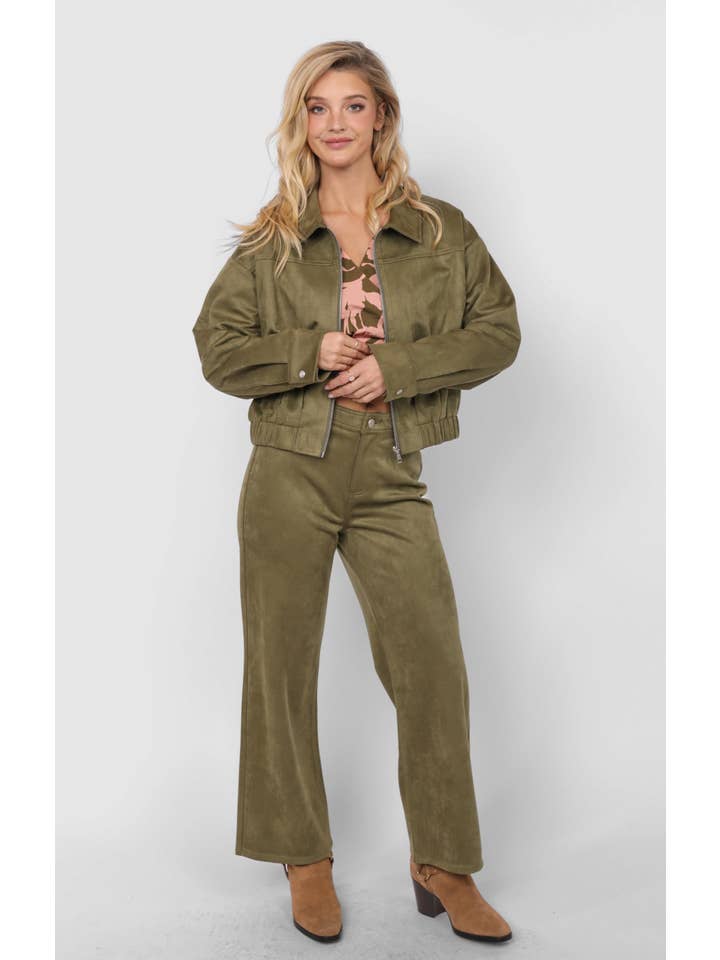 Tuscany Faux Suede Jacket