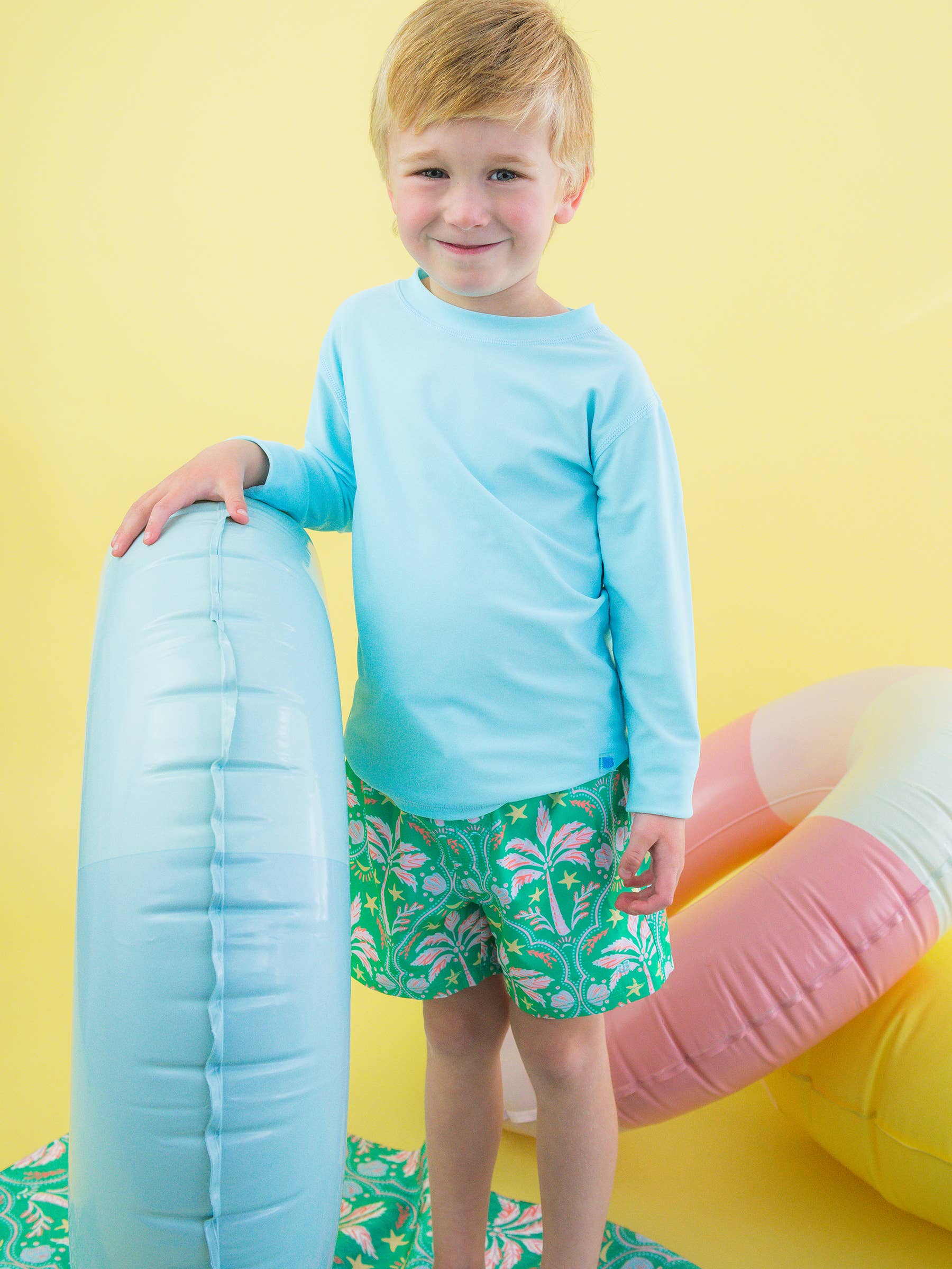 Performance Hybrid Swim Trunks - Coconut Cabana *FINAL SALE*