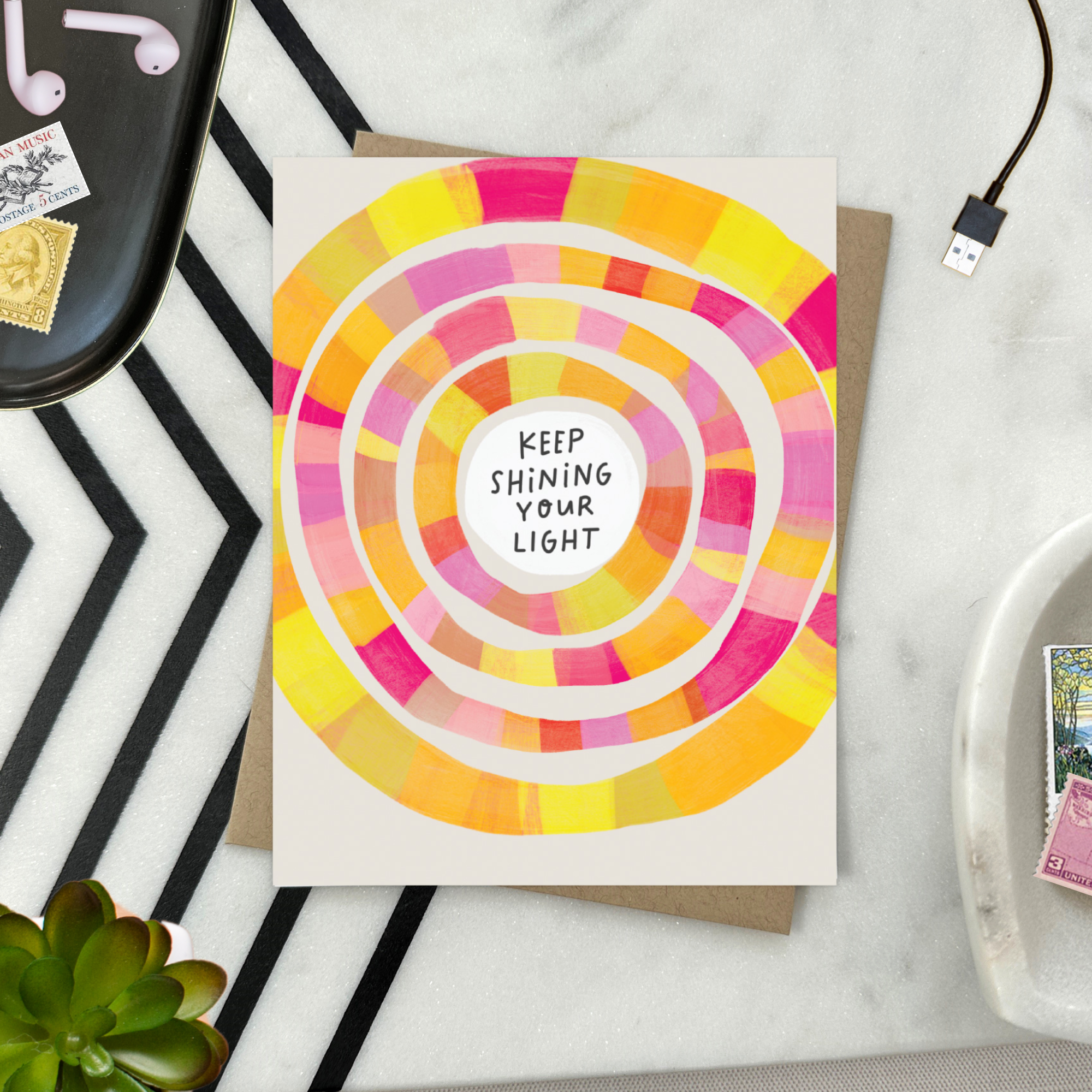 Keep Shining Your Light Card