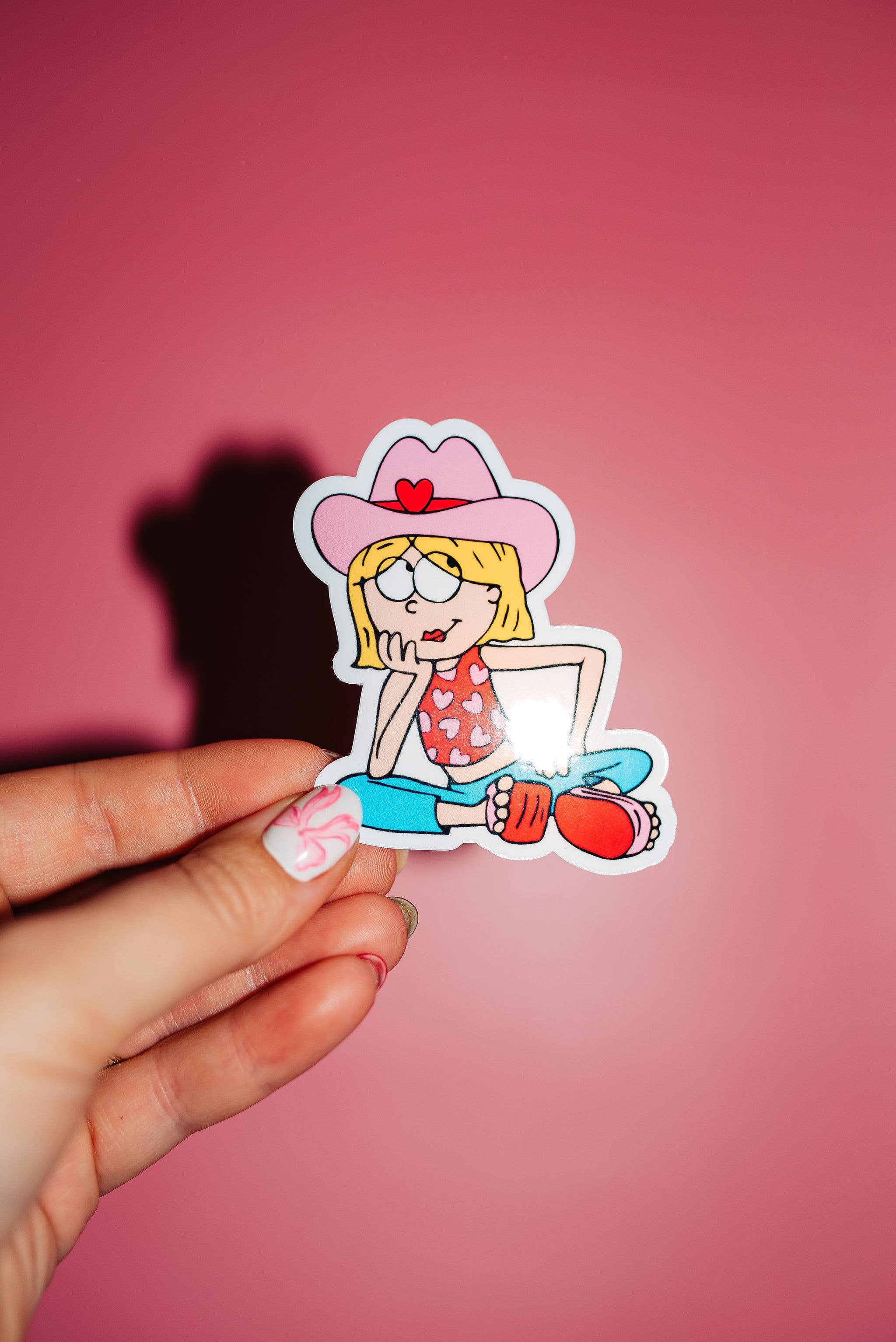 Lizzie McGuire Hearts Sticker