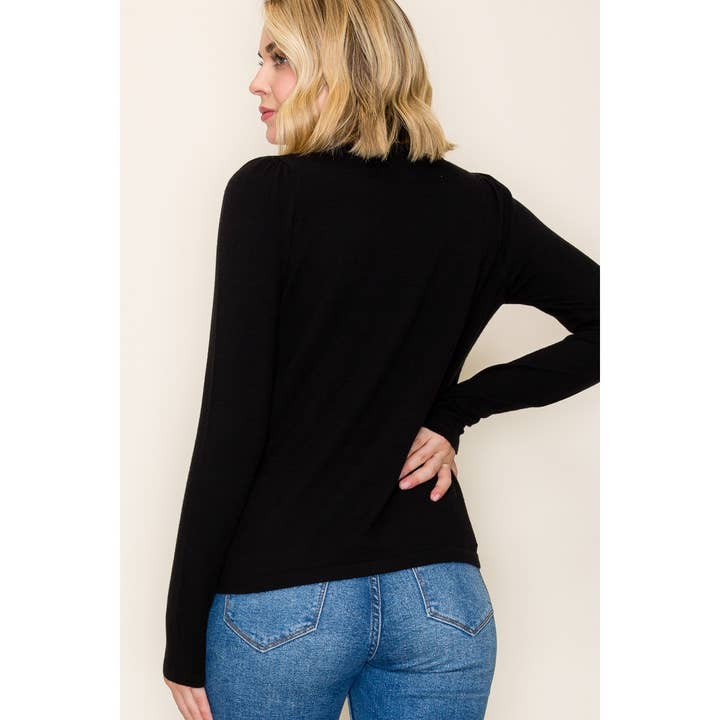 With a Bow Jeweled Sweater