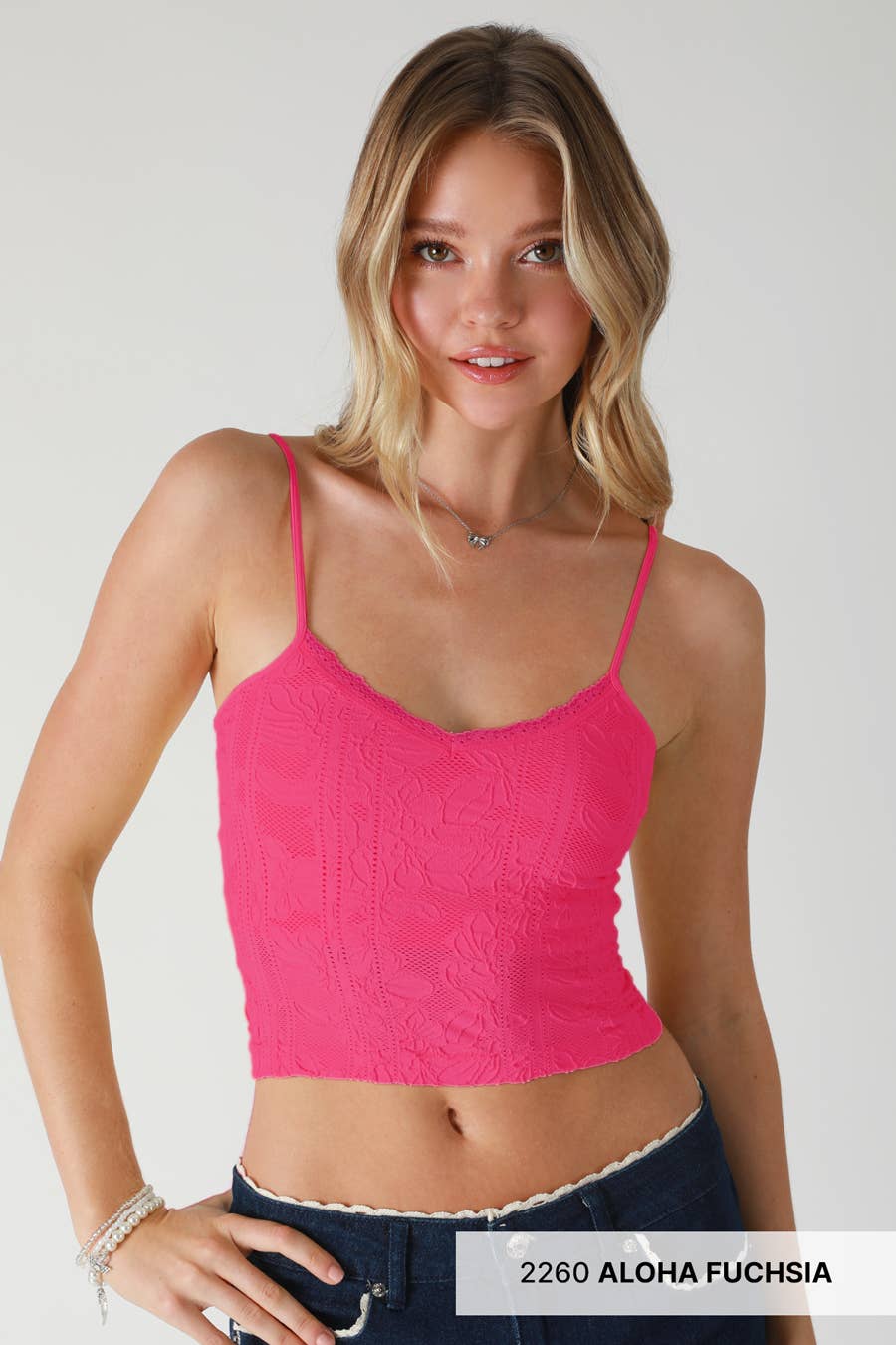 Double Lace Trim Cami