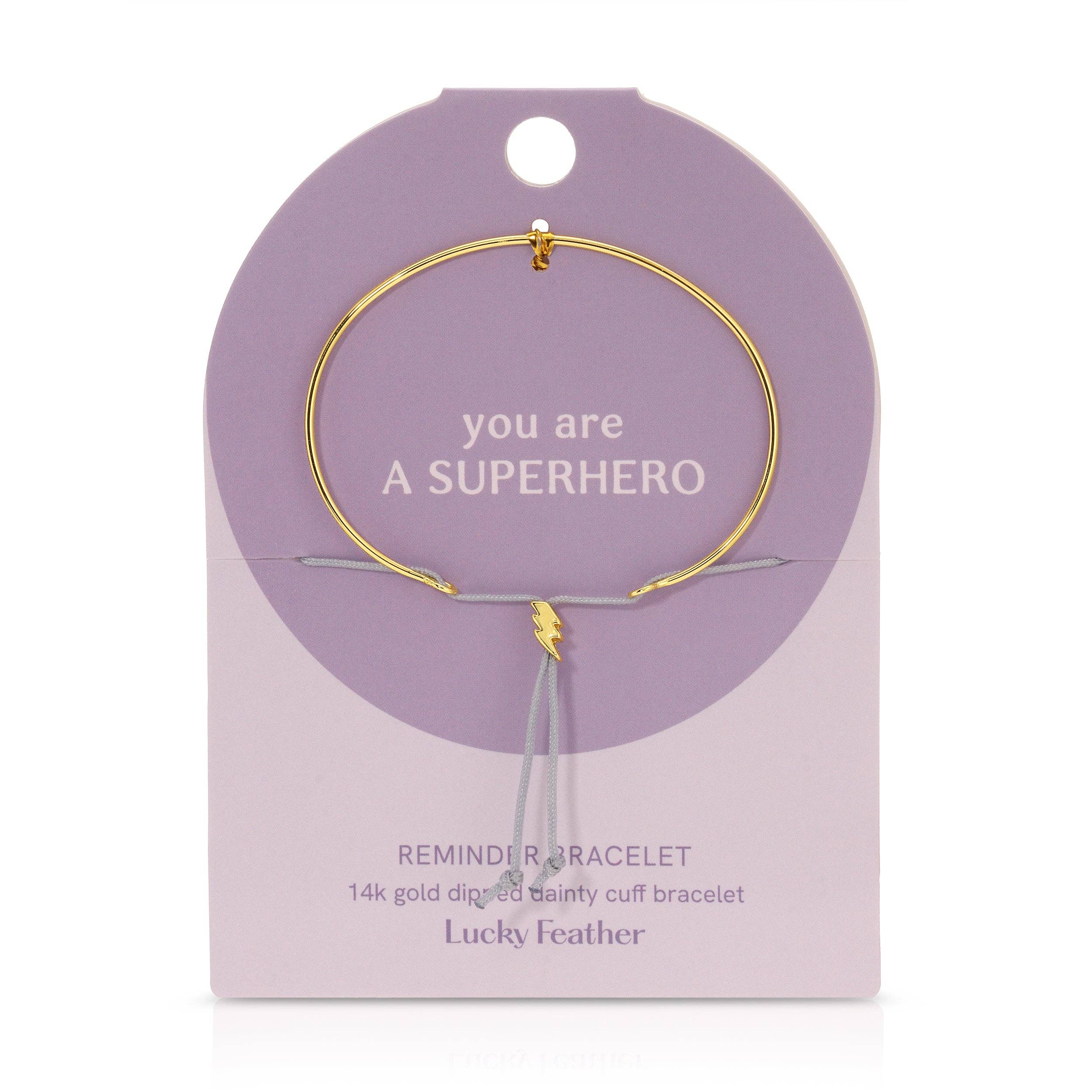 A Superhero Reminder Bracelet