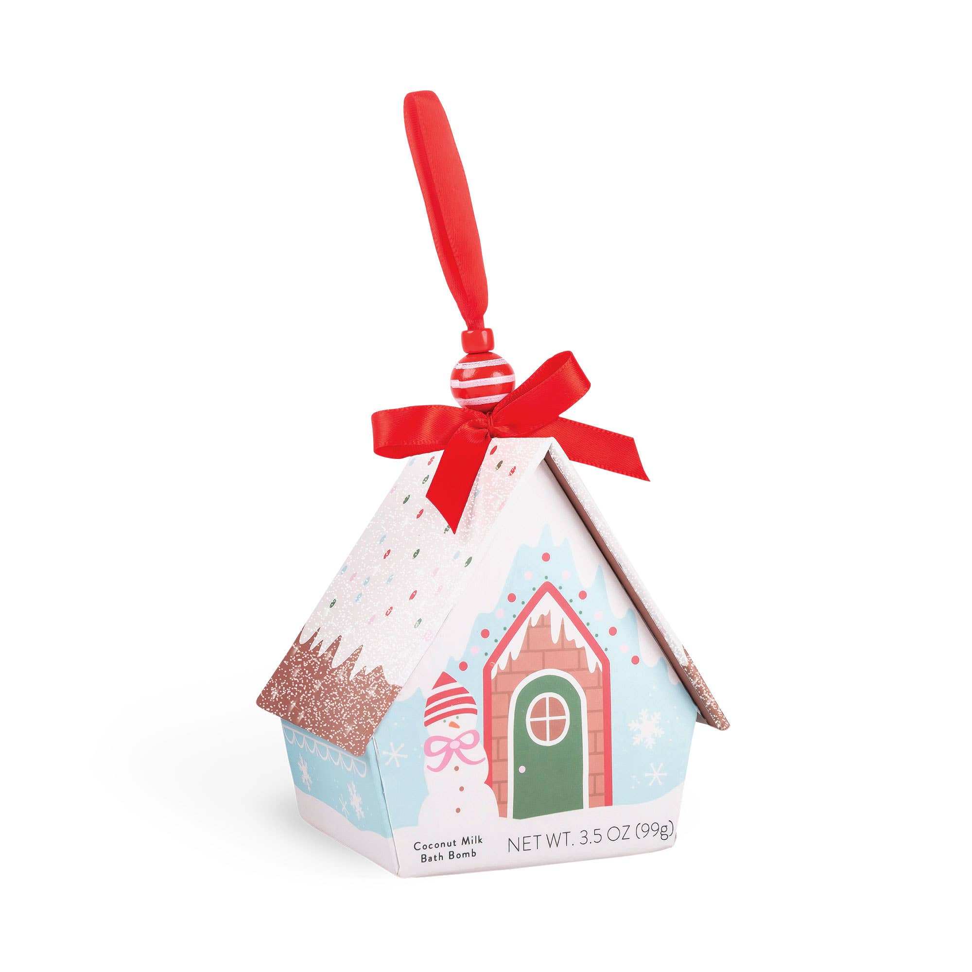 Blue Ornament House Bath Bomb