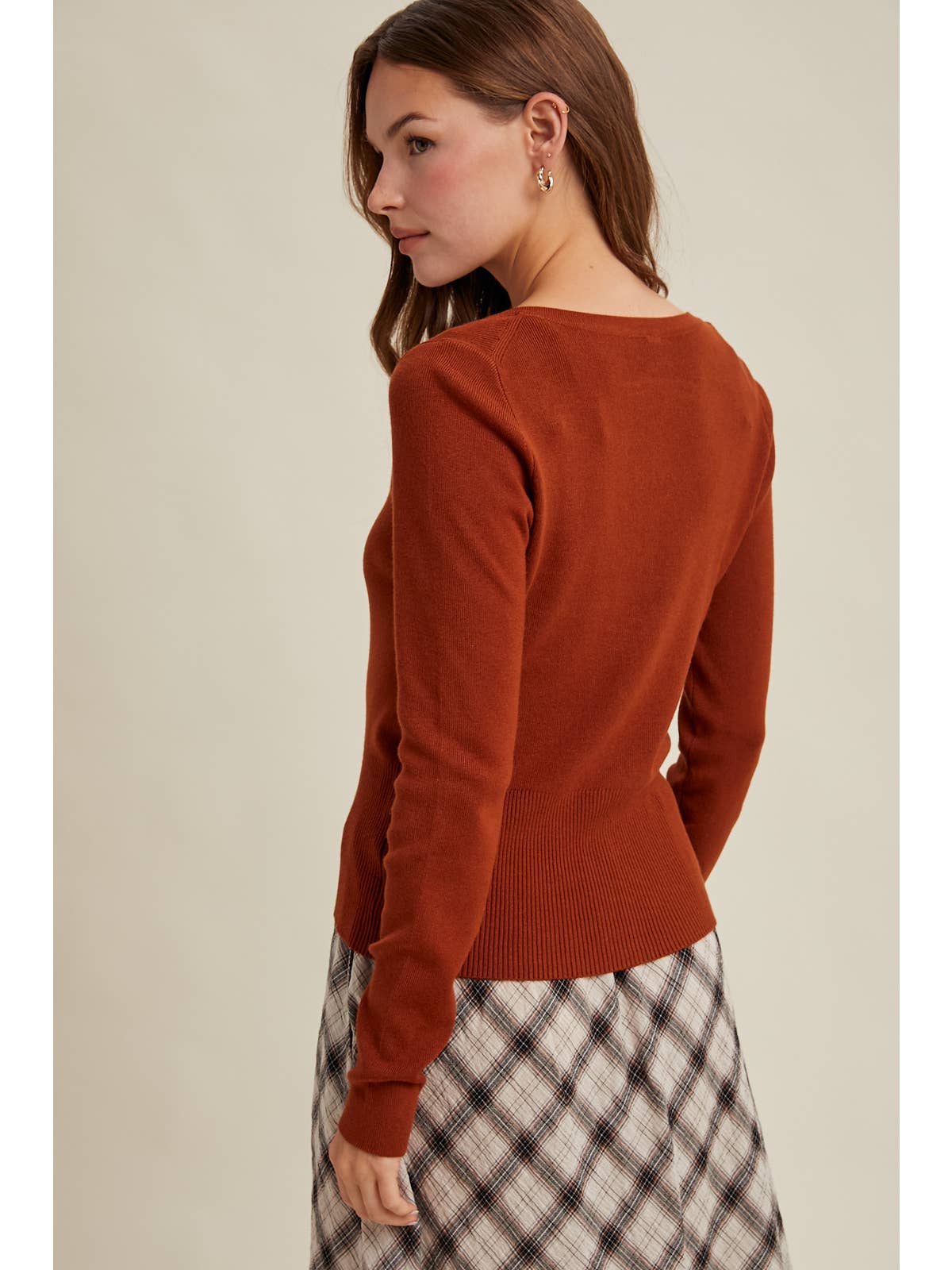 All Grit Button Up Sweater