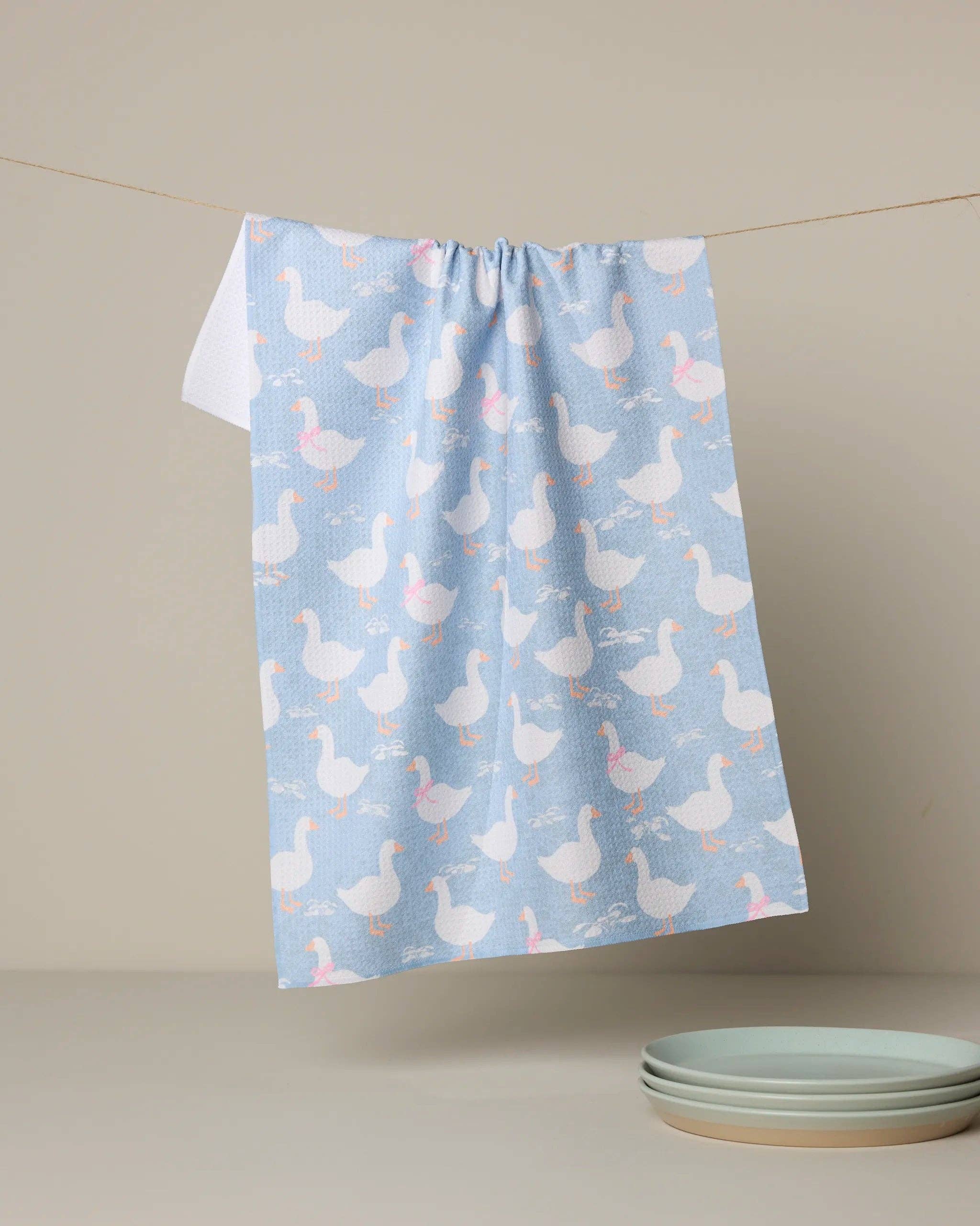 Duck Trail Tea Towel