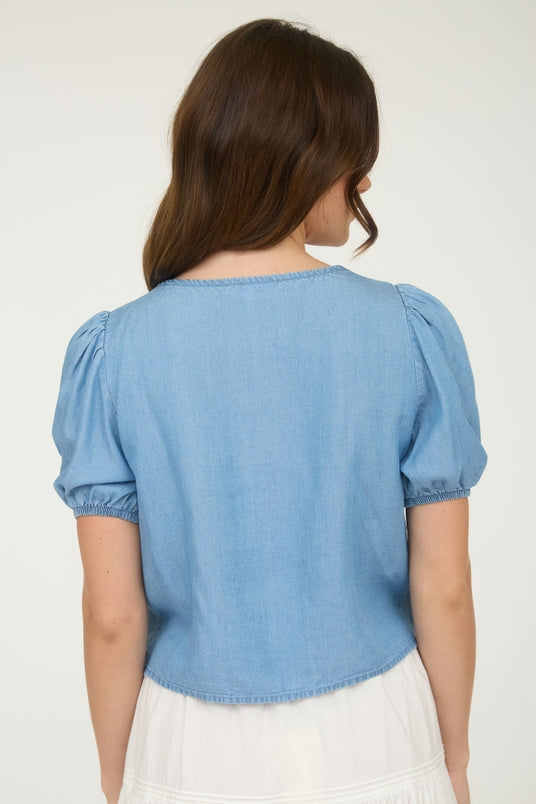Too Sweet Embroidered Top