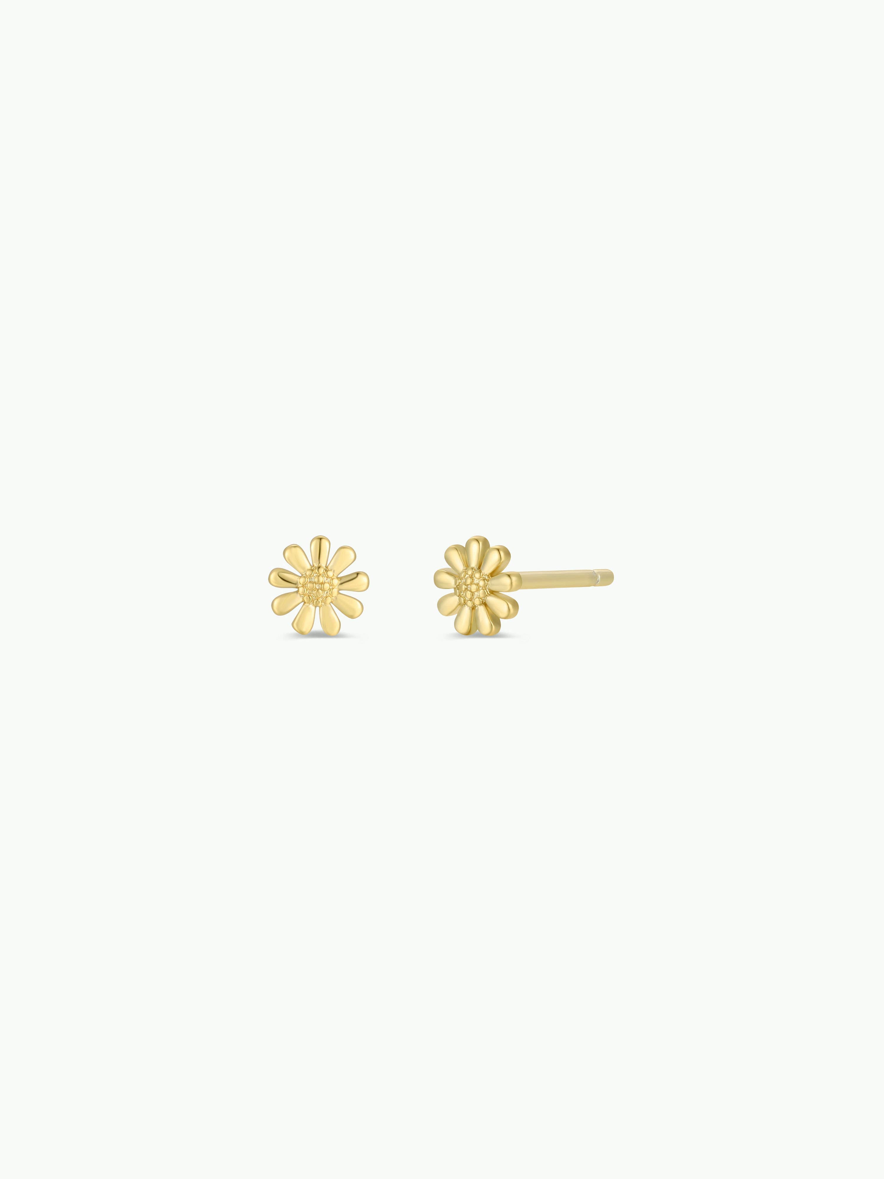 Petite Daisy Stud Earrings