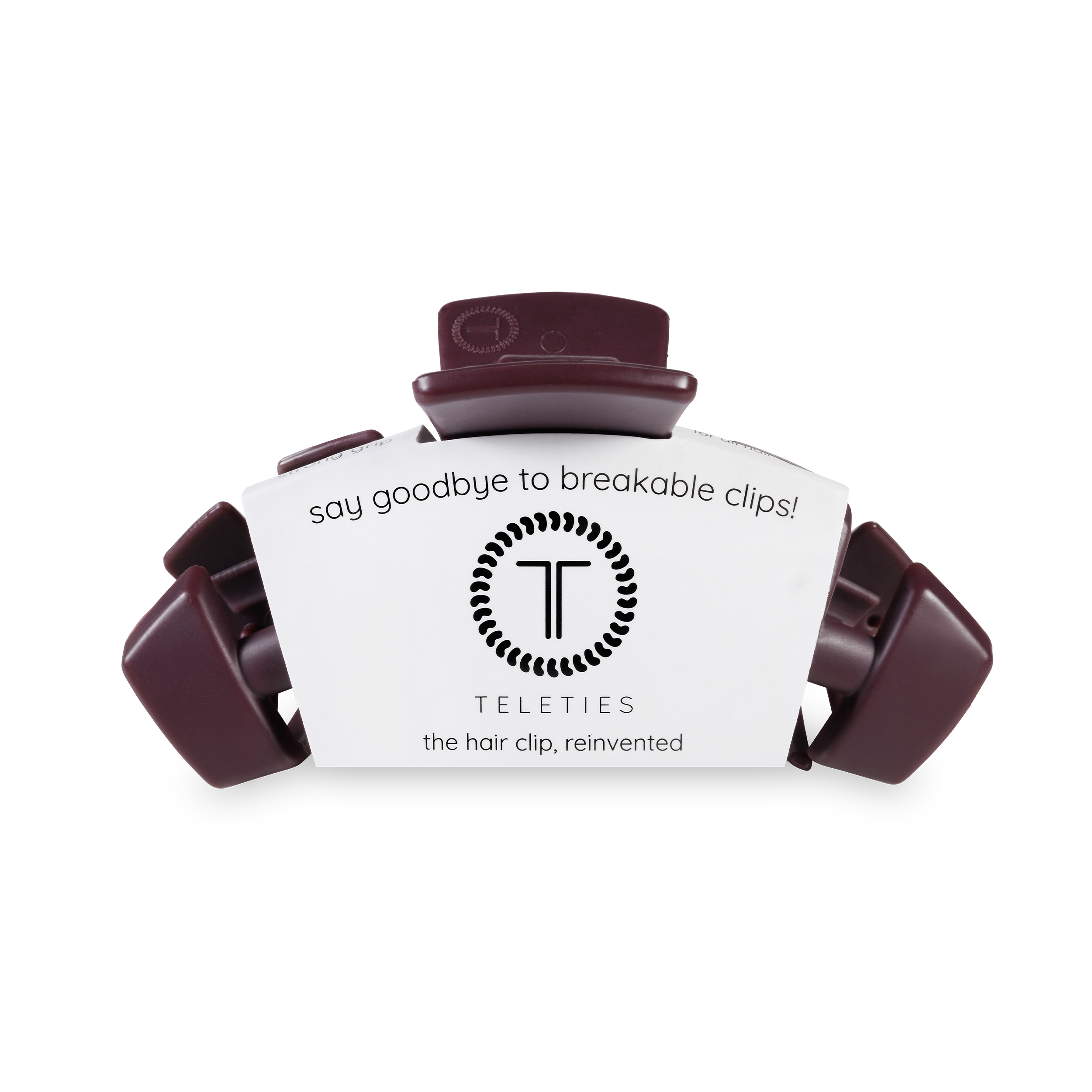 Burgundy Bliss Classic Hair Clip