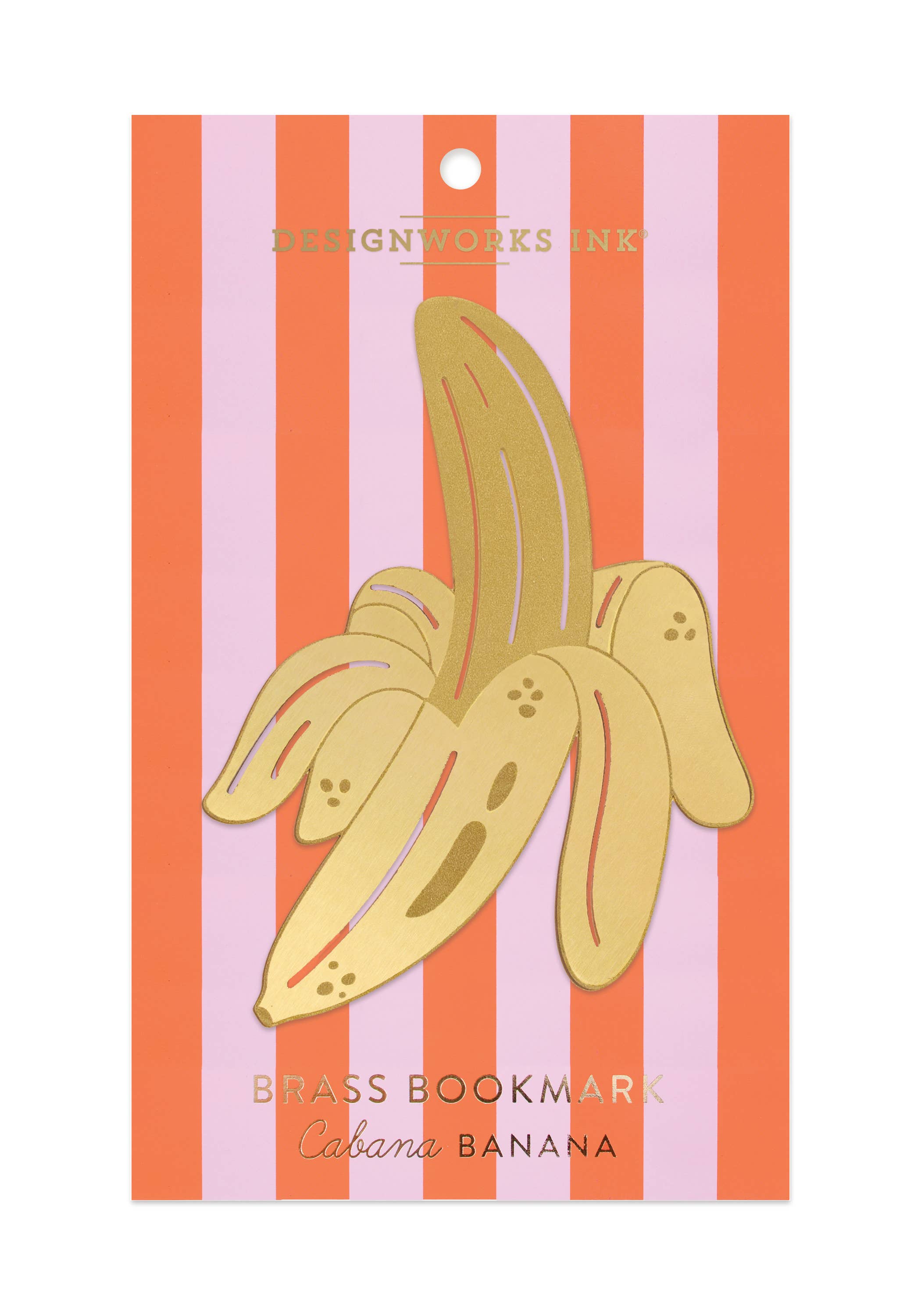Cabana Banana Metal Bookmark