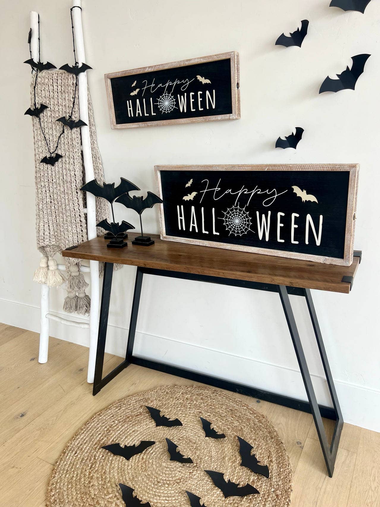 Paper Bats Decor Set