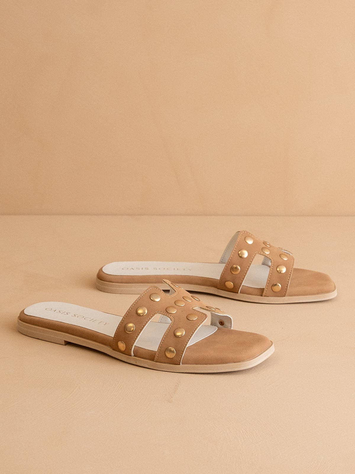 The Evelynne Studded Slide