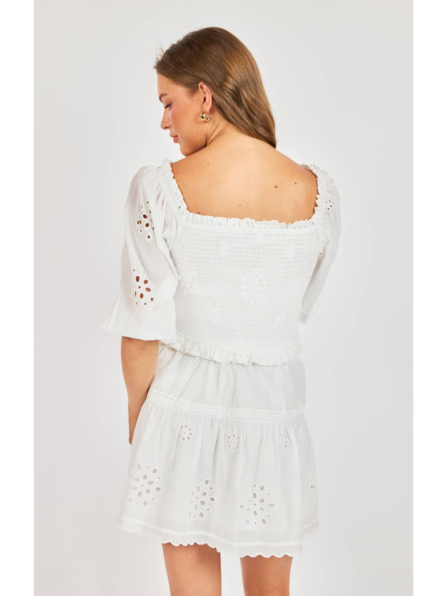 Bloomfield Smocked Top