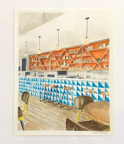 Coloring ATX Postcard