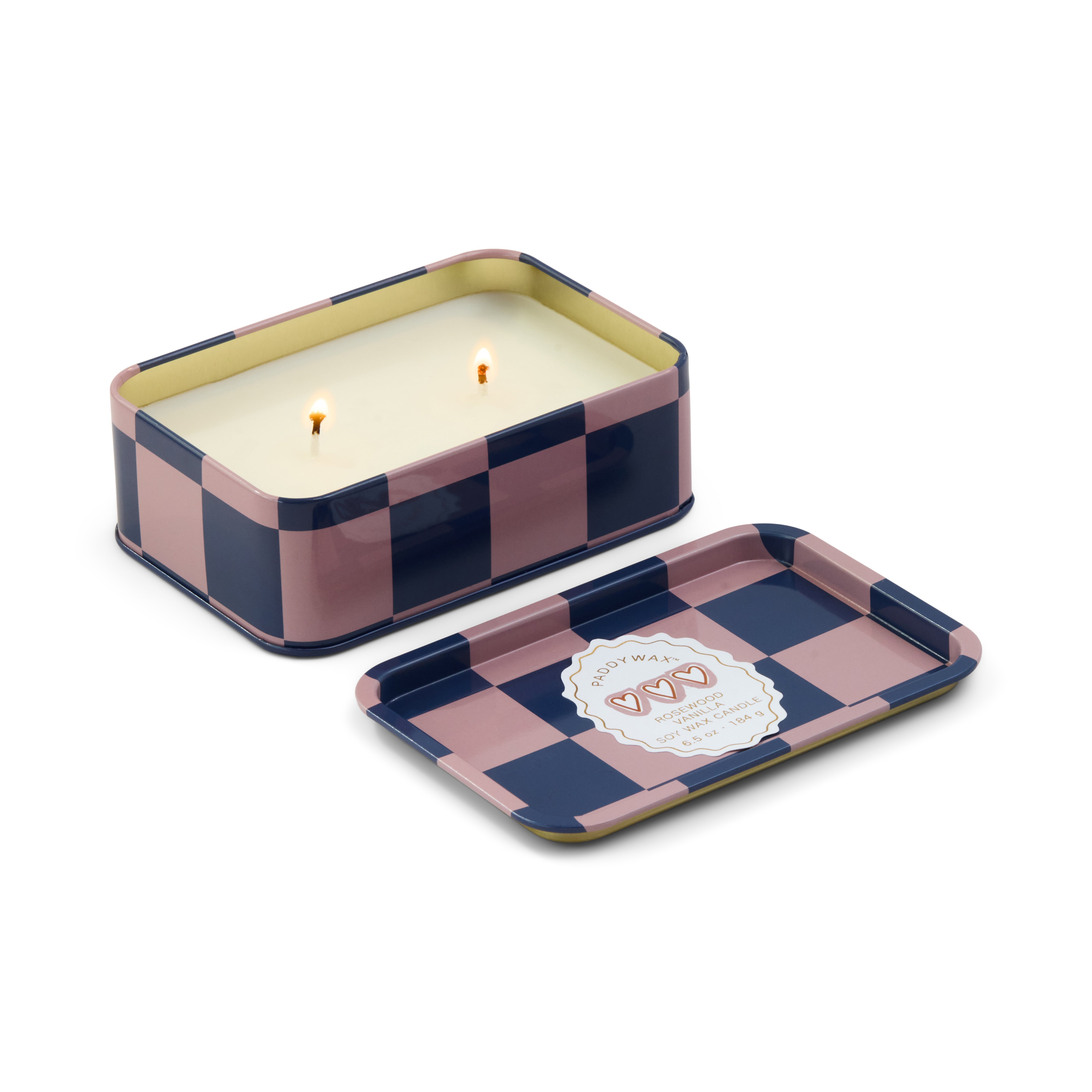 Hearts A Dopo Tin Candle