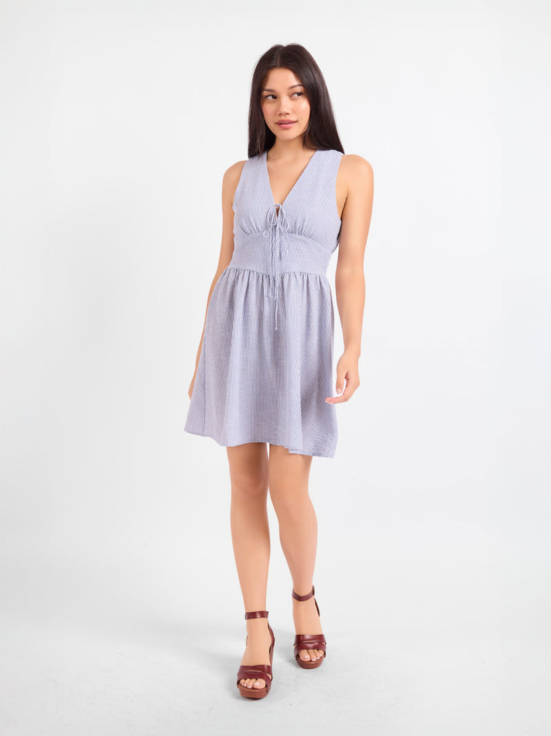 Garden Sun Tie Midi Dress