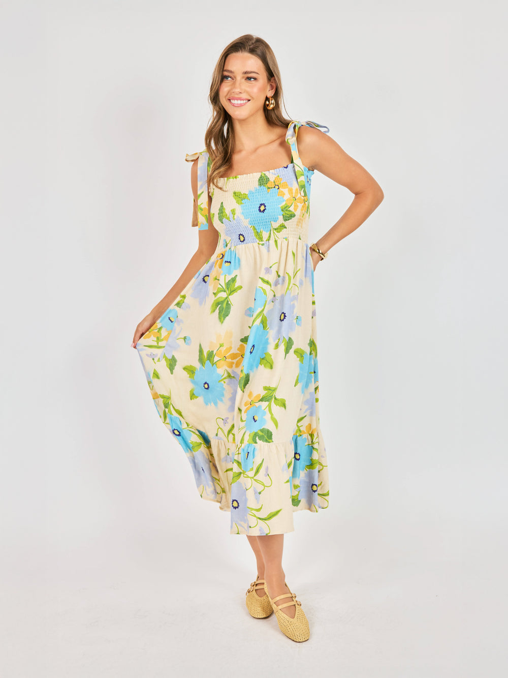 Fresh Cut Midi Dress