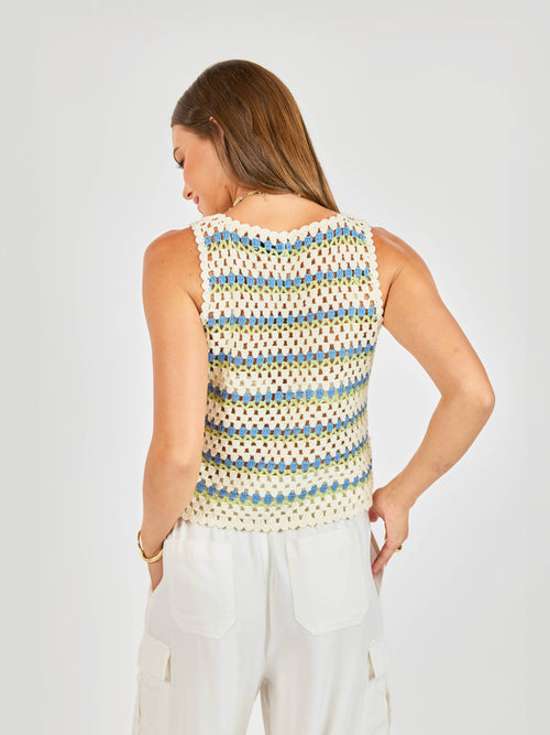 Stairsteps Crochet Vest