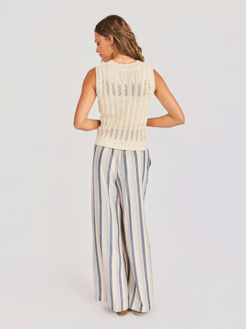 Montana Open Knit Sweater Vest