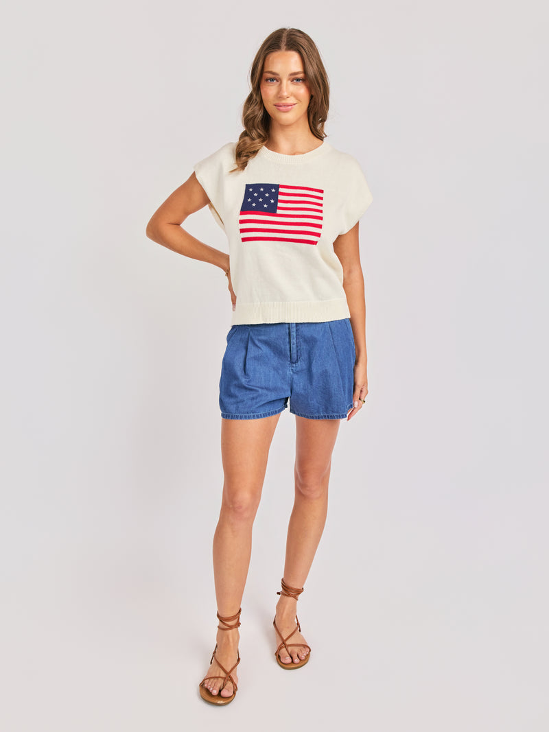 American Dream Flag Sweater