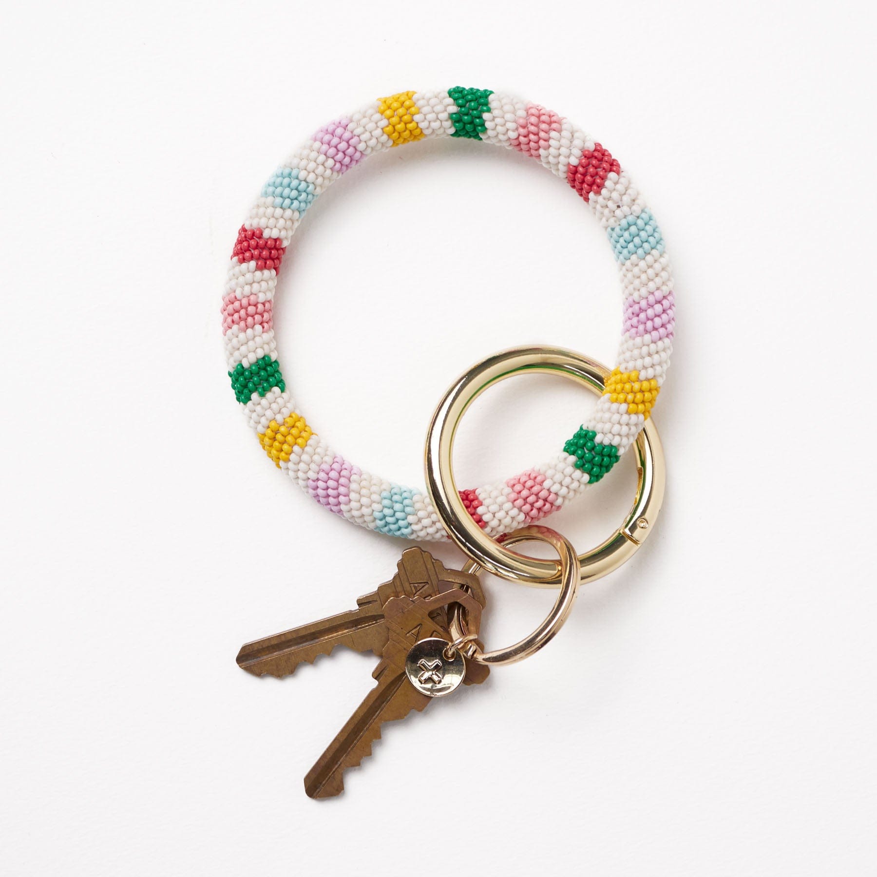 Chloe Beaded Key Ring