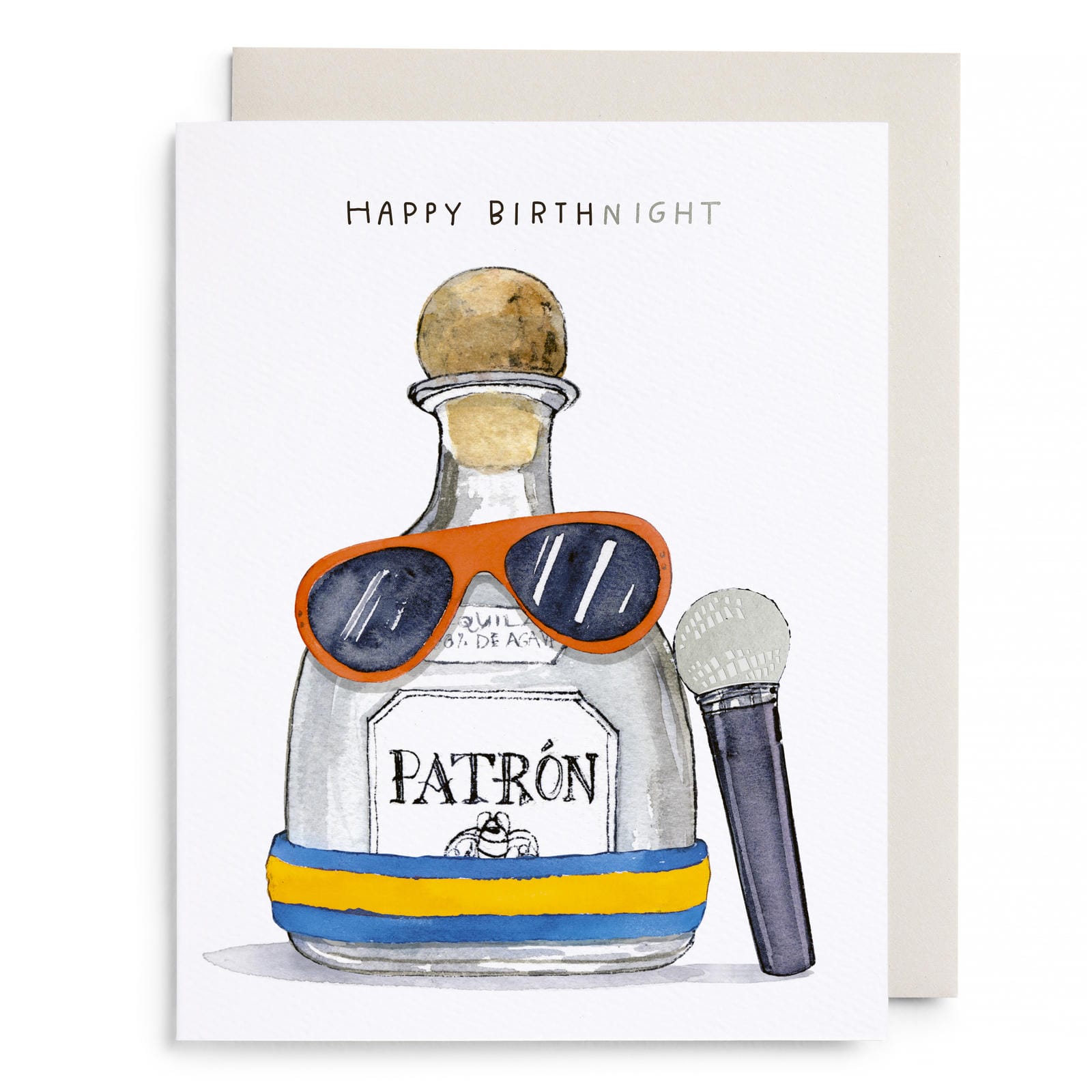 tequila Birthday Greeting Card