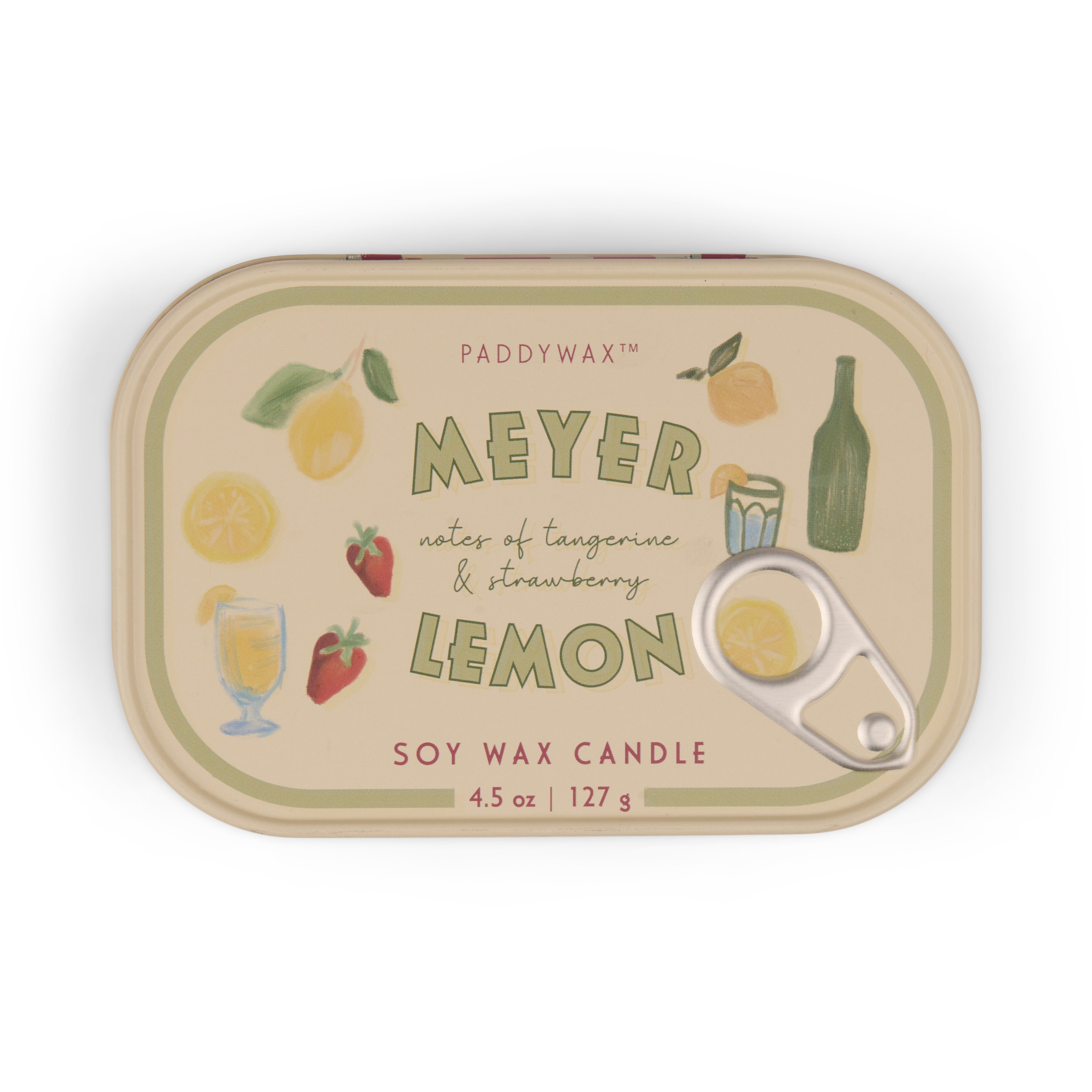 Meyer Lemon Bistro Printed Tin