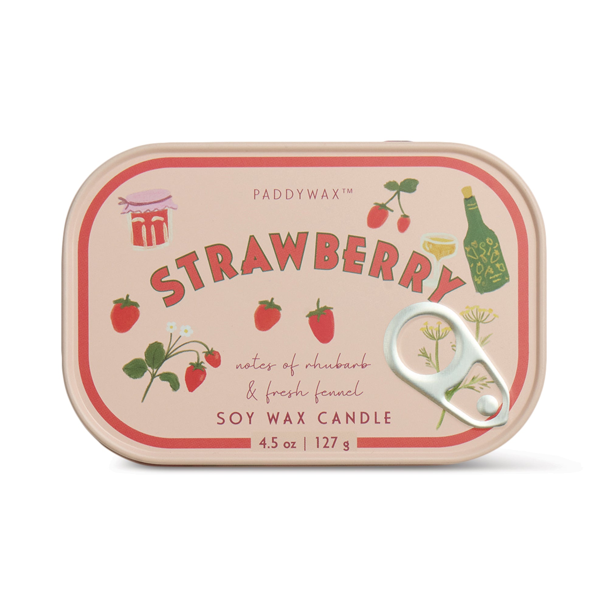 Strawberry Bistro Printed Tin