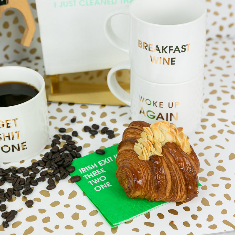 Irish Exit In Cocktail Napkins