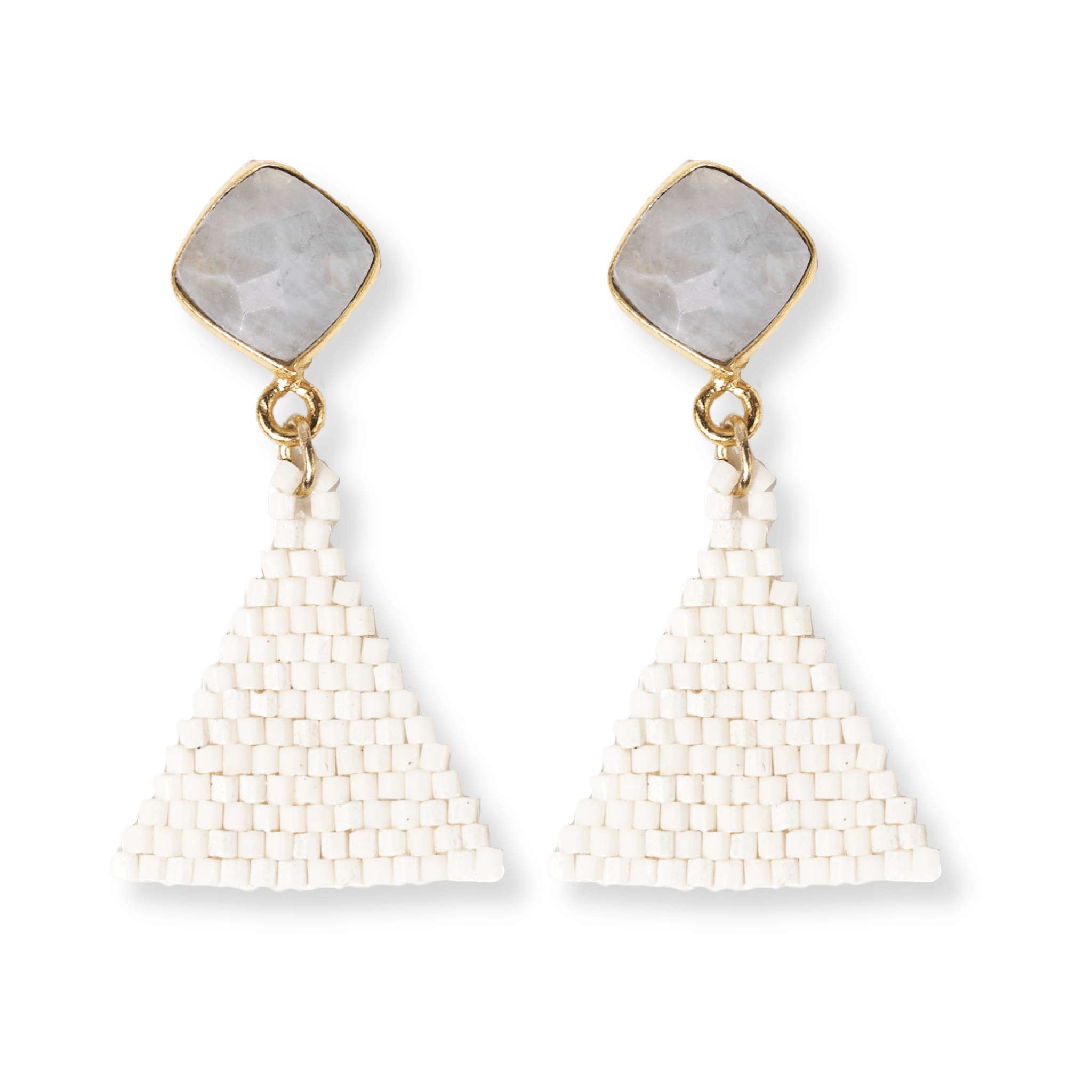 Celia Triangle Drop Earrings