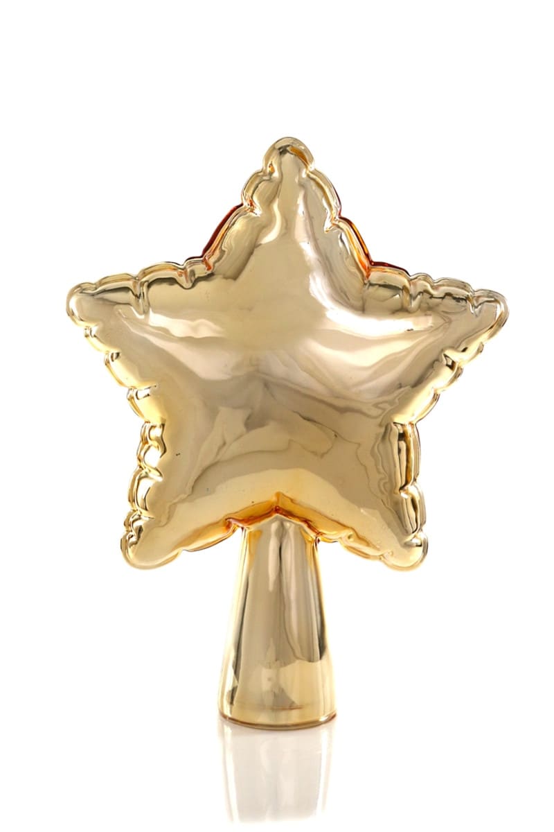 Gold Balloon Star Tree Topper