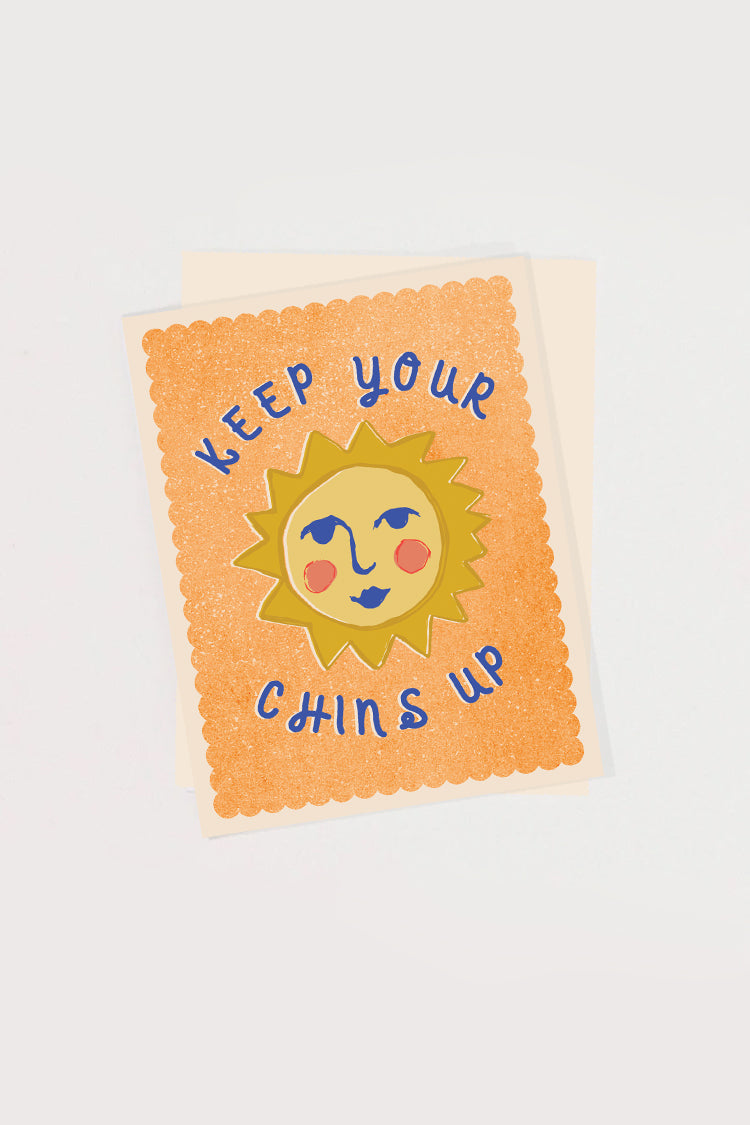Chins Up Greeting Card