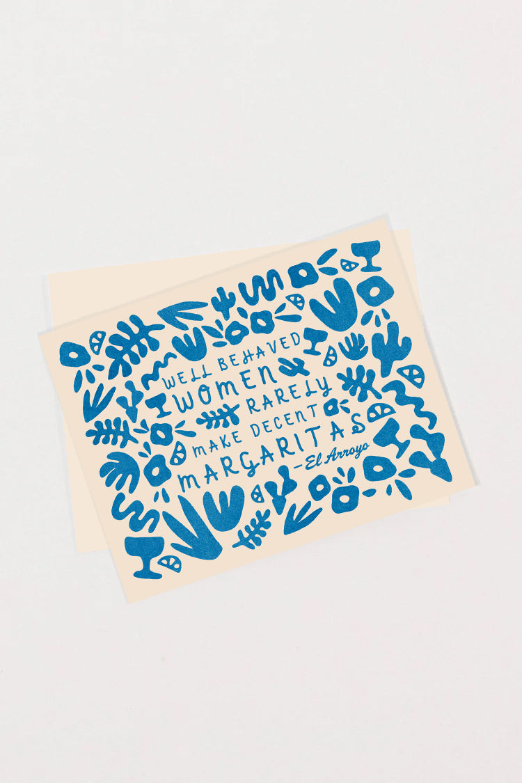 Margartia Women Greeting Card