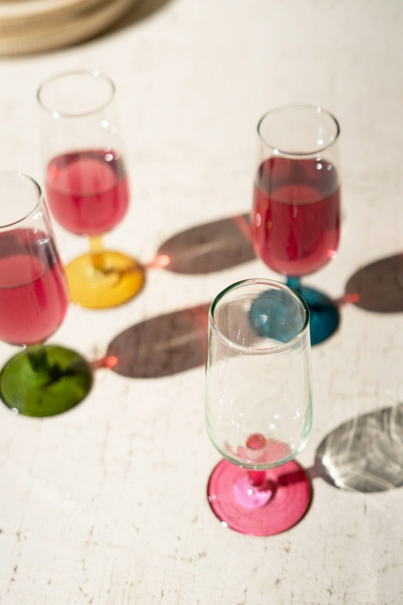 Color Stem Aperitif Glass