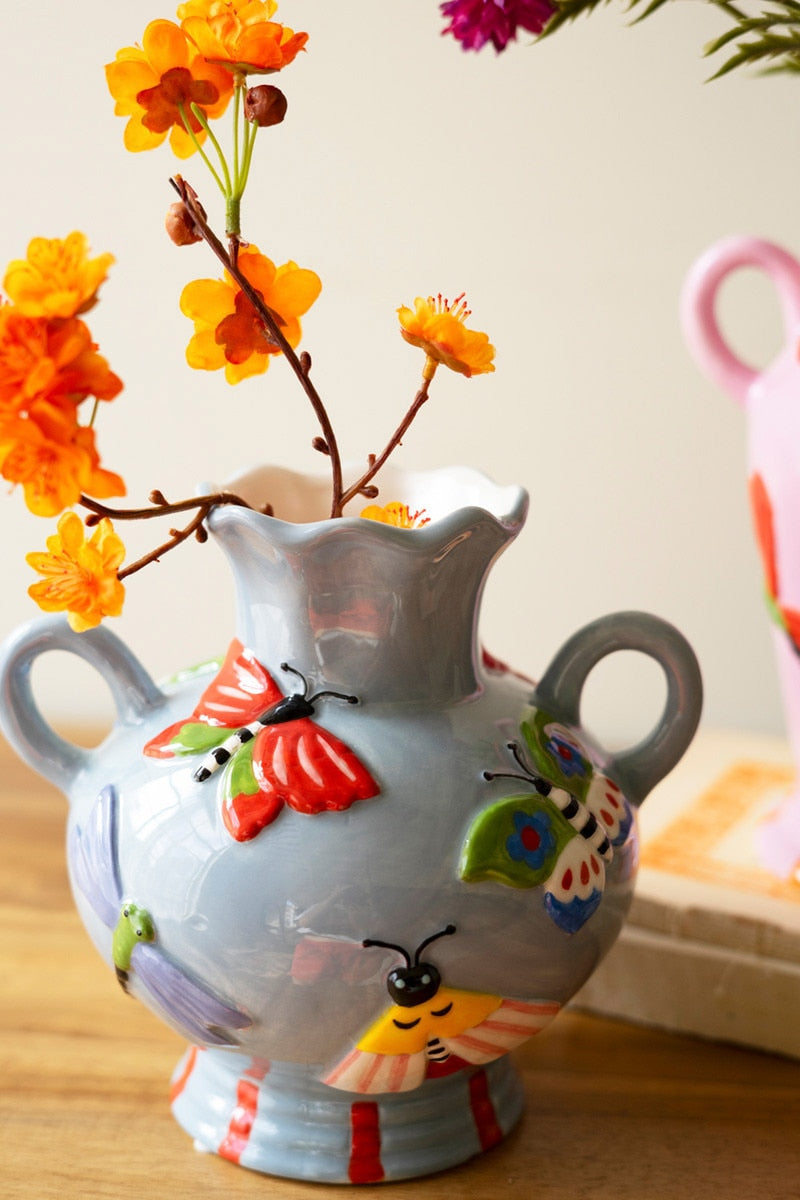 Butterfly + Moth Vases