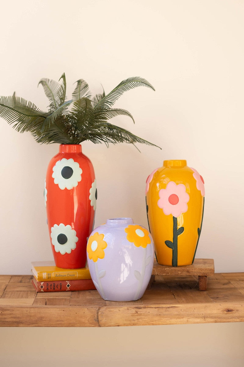 Flower Ceramic Vases