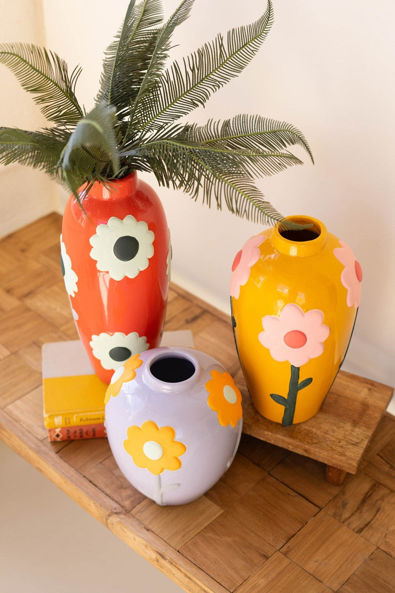 Flower Ceramic Vases