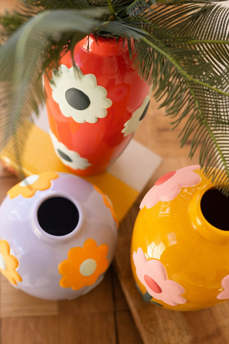 Flower Ceramic Vases
