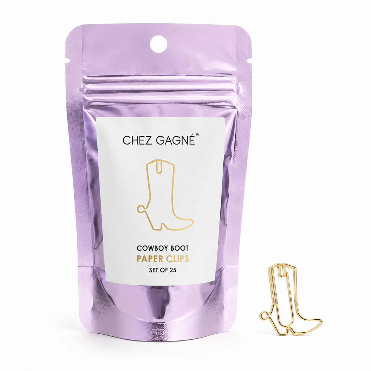 Cowboy Boot Paper Clip Pack