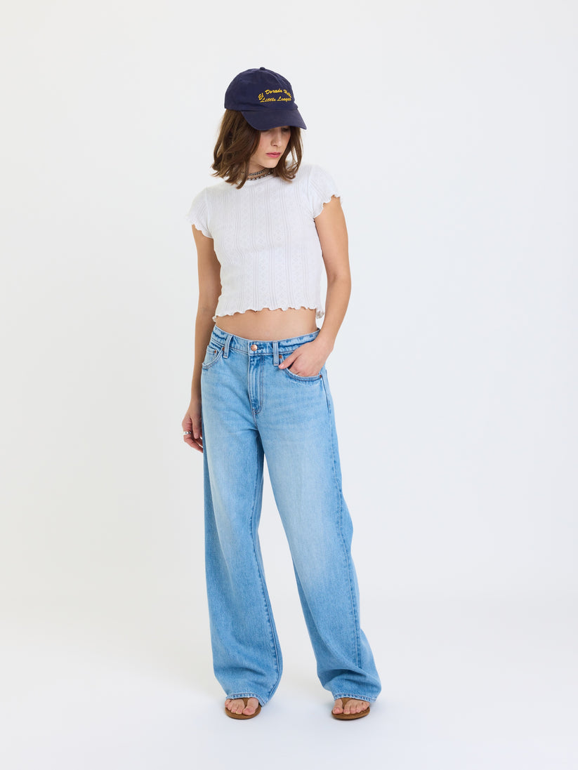 2k Mid Rise Relaxed Baggy Pant - Pulse