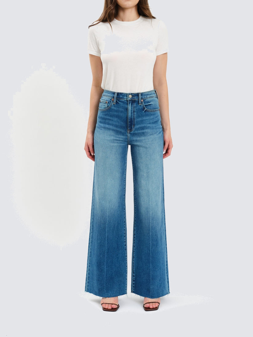 Far Out High-Rise Wide Leg - New Indigo