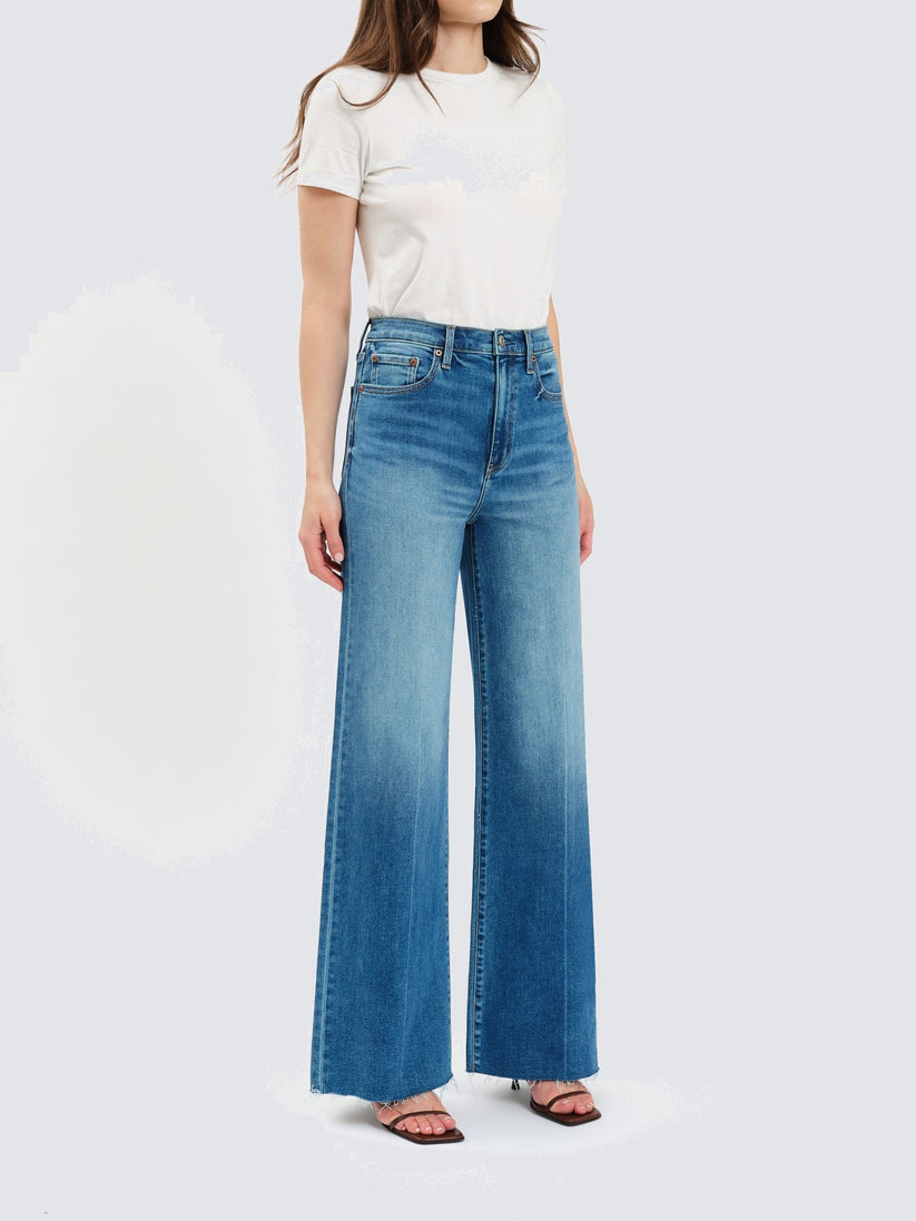 Far Out High-Rise Wide Leg - New Indigo