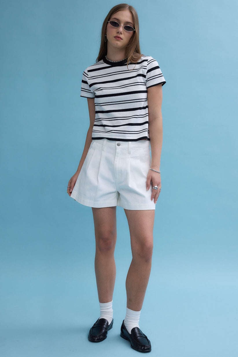 Coronado Pleated Short - Lamb